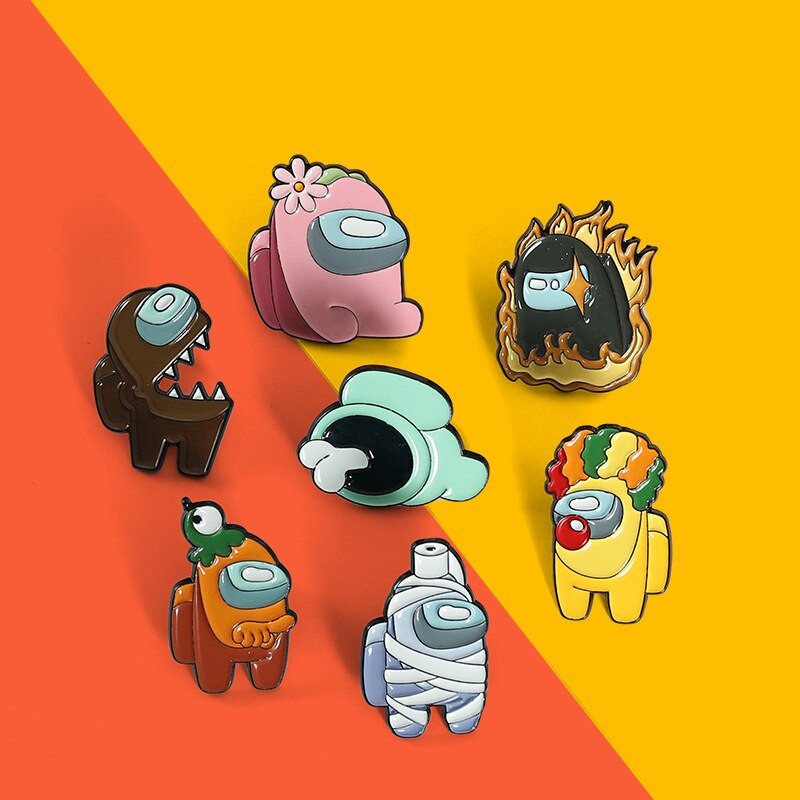 Παιδικά κοσμήματα κινουμένων σχεδίων Αξιολάτρευτες καρφίτσες από σμάλτο Προσαρμοσμένη αστεία τσάντα σήματος με πέτο καρφίτσας Δώρο κοσμημάτων κινουμένων σχεδίων για φίλους