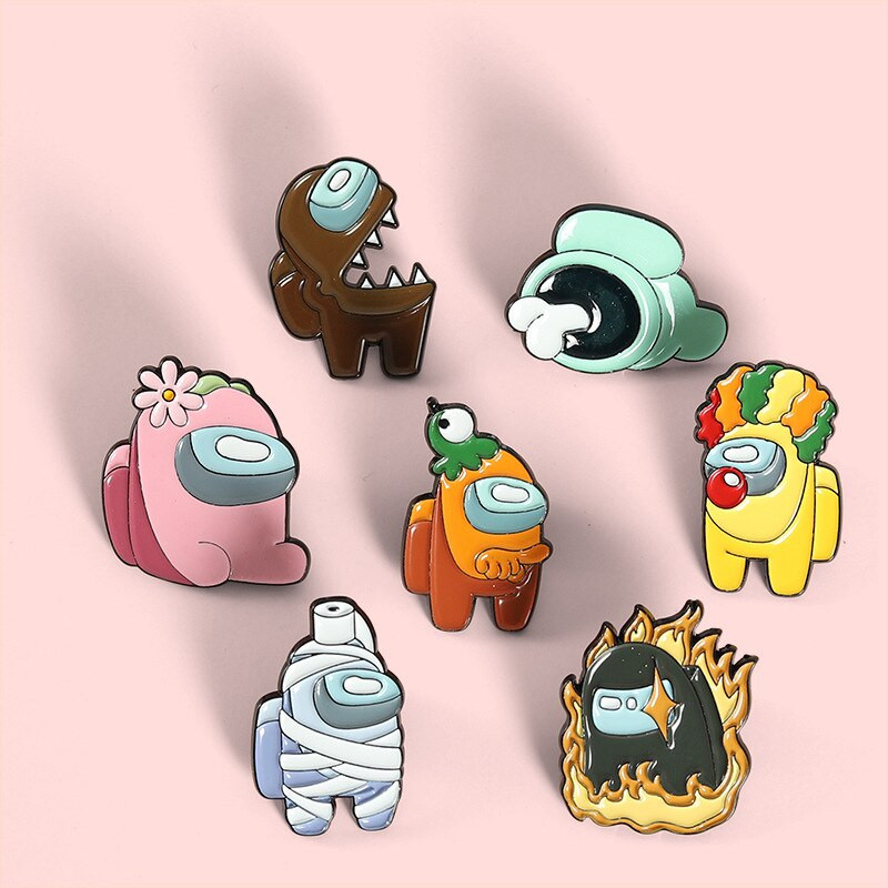 Παιδικά κοσμήματα κινουμένων σχεδίων Αξιολάτρευτες καρφίτσες από σμάλτο Προσαρμοσμένη αστεία τσάντα σήματος με πέτο καρφίτσας Δώρο κοσμημάτων κινουμένων σχεδίων για φίλους