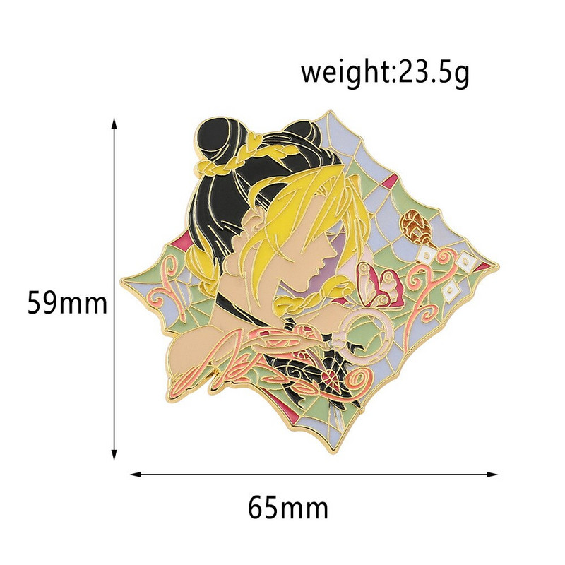 C1864 Bizarre Adventure Anime Ace email Bijuterii Brose Haine Ace pentru rever Cadou japonez de Anul Nou Rucsac decorativ