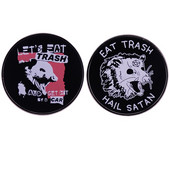 C2853 Awesome Possum σμάλτο καρφίτσα σακίδιο πλάτης Τσάντα καπέλο καρφίτσες πέτο Σήματα Αξεσουάρ ανδρικών κοσμημάτων μόδας