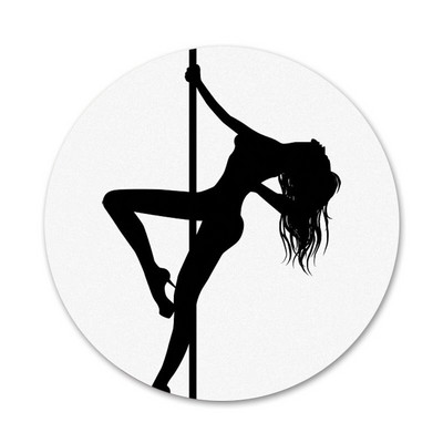 Šokis ant stulpo Fitneso ženklelis Sagė Smeigtukai Priedai drabužiams Kuprinė Dekoravimo dovana