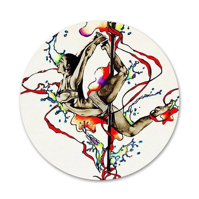 Šokis ant stulpo Fitneso ženklelis Sagė Smeigtukai Priedai drabužiams Kuprinė Dekoravimo dovana