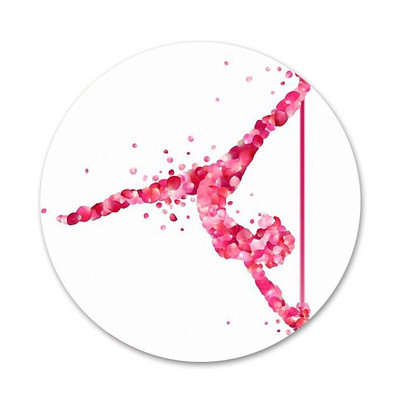 Šokis ant stulpo Fitneso ženklelis Sagė Smeigtukai Priedai drabužiams Kuprinė Dekoravimo dovana