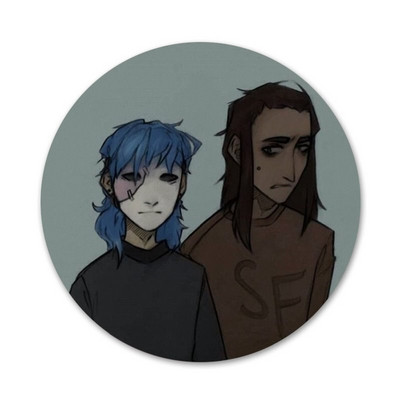 Sally Face Ikone igre Igle Značke Dekoracija Broševi Metalne značke Za odjeću Dekoracija ruksaka