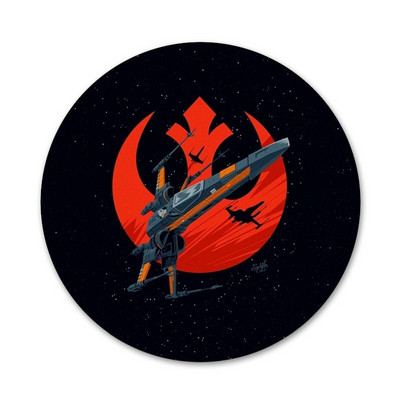 Jedi Telli Top Üksikasjalikud Populaarsed Ikoonid Nõelad Märgikaunistus Prossid Metallist rinnamärgid seljakoti kaunistamiseks