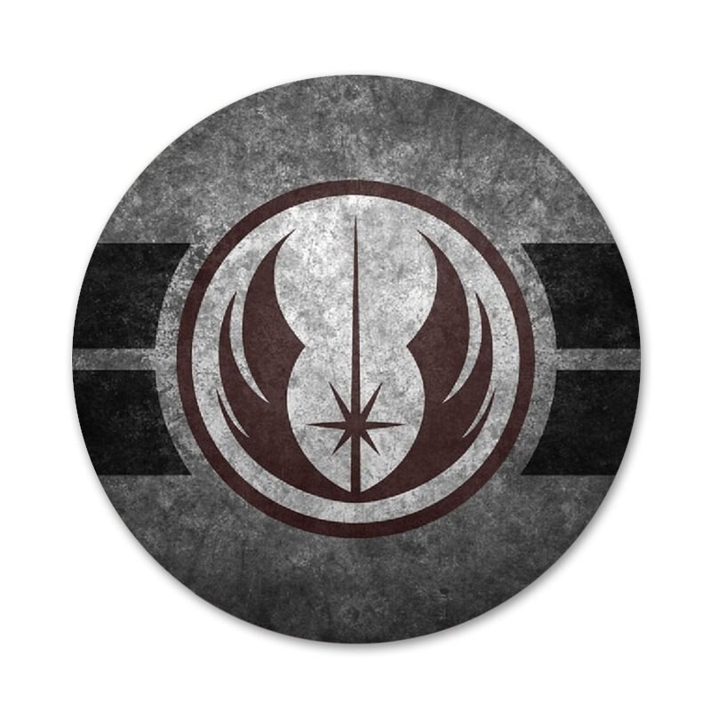 Jedi Telli Top Üksikasjalikud Populaarsed Ikoonid Nõelad Märgikaunistus Prossid Metallist rinnamärgid seljakoti kaunistamiseks