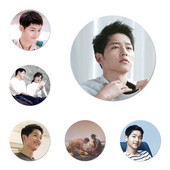 58mm laul kdrama Yoo Si Jin of the sun Ikoonid Nööpnõelad Märgi kaunistus Prossid Metallist märgid riiete jaoks Seljakoti kaunistus