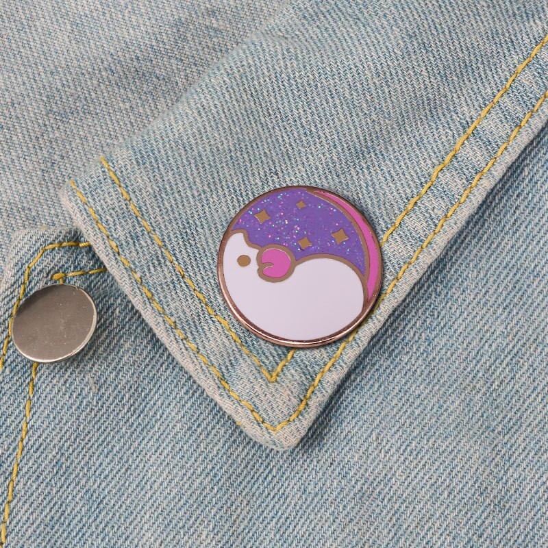 C1968 Anime Bijeli miš Emajlirane igle za odjeću Bedževi na ruksaku Dekorativne igle za rever Pokloni za prijatelje Nakit Dodaci