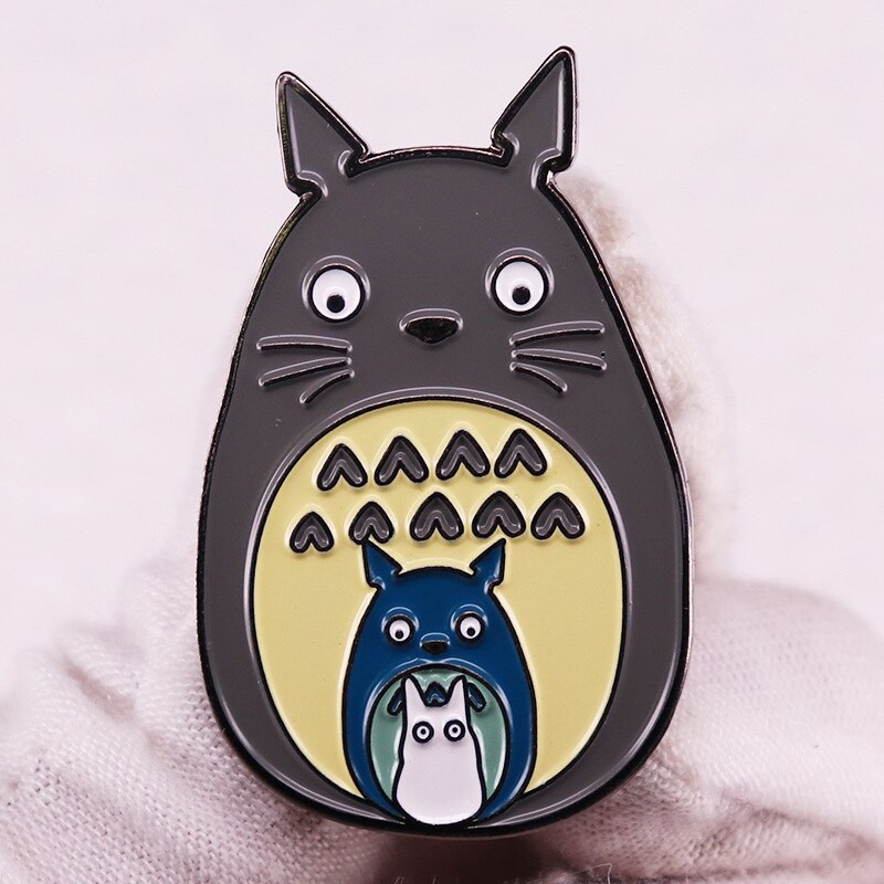 C1891 Slatke stvari Anime Cat Bedževi Emajlirana igla Nakit Broševi na odjeći Igle za revere Japanska Nova godina Poklon Ruksak Dodaci