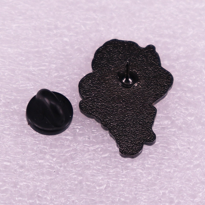 C1667 Rose Slatka značka za ruksak Dodaci za nakit Emajlirana igla Anime igle Anime značke za aktovke Novogodišnji poklon Broš za odjeću