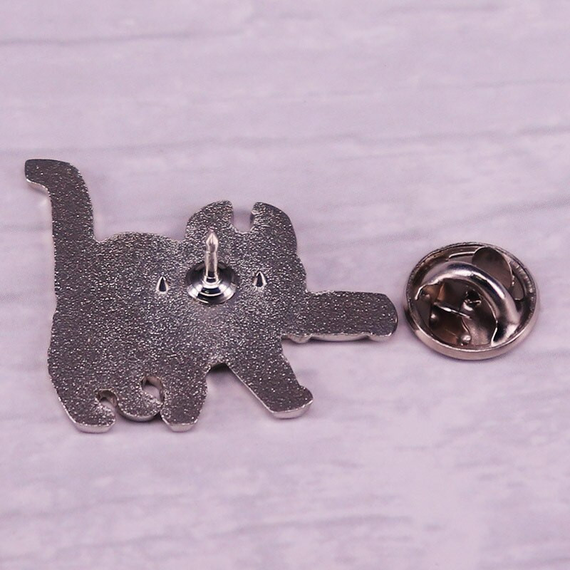 C2006 Cartoon Horror Creativ pisica neagră modelare email pin rever insigne broșă amuzant bijuterii de modă