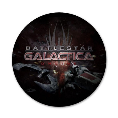 58 mm Battlestar Galactica Icons Igle Dekoracija znački Broševi Metalne značke za odjeću Dekoracija ruksaka
