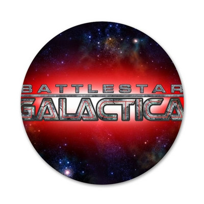 58 mm Battlestar Galactica Icons Igle Dekoracija znački Broševi Metalne značke za odjeću Dekoracija ruksaka