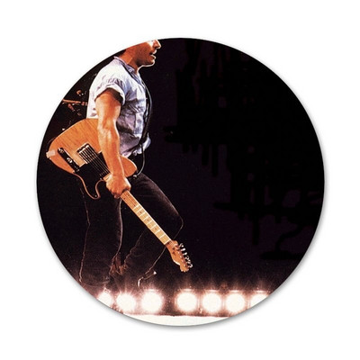 Bruce'as Springsteenas Thunder Road piktogramos Smeigtukai Ženkliuko dekoravimas Sagės Metaliniai ženkleliai drabužiams Kuprinės puošimas 58mm