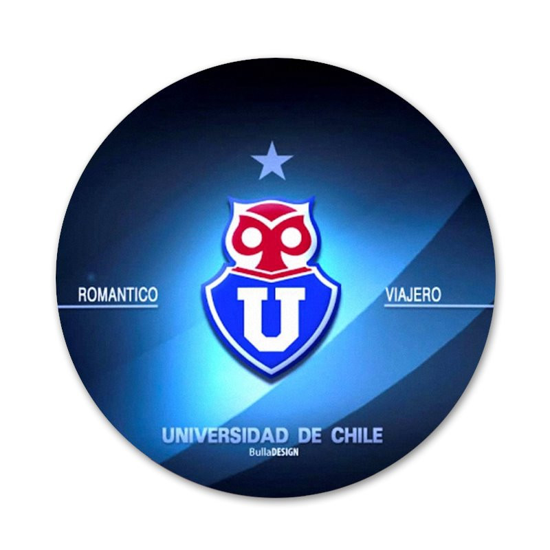 Tšiili Ülikooli moe logo Märk Pross Pin Aksessuaarid Riietele Seljakott Kaunistuseks kingitus 58mm