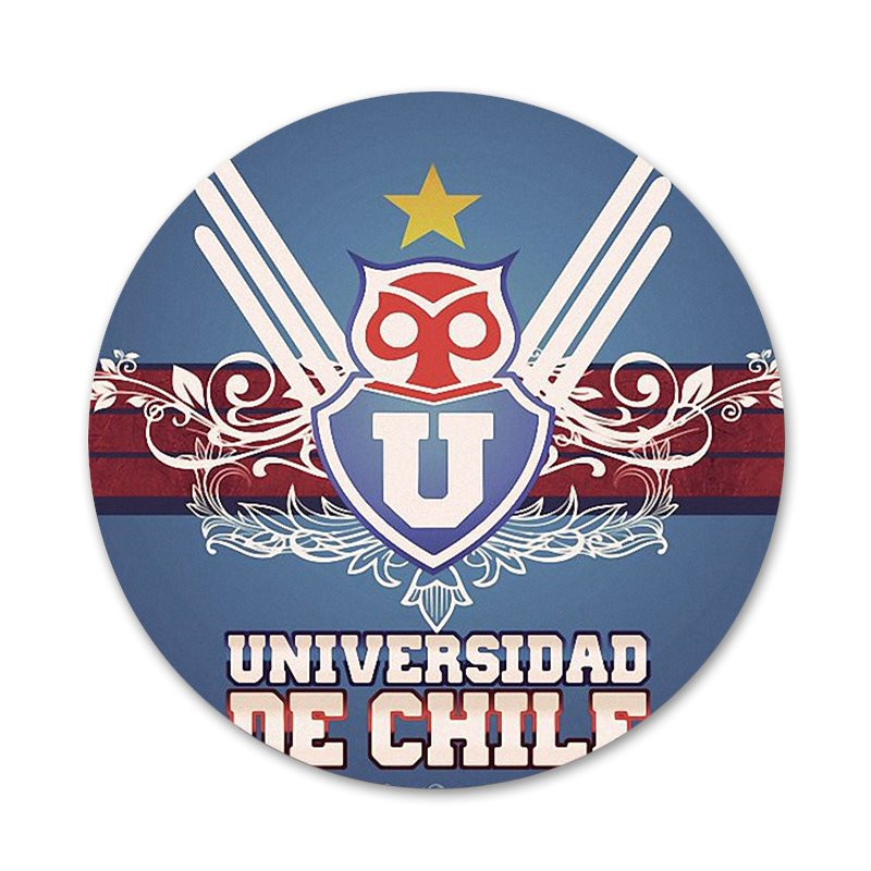 Tšiili Ülikooli moe logo Märk Pross Pin Aksessuaarid Riietele Seljakott Kaunistuseks kingitus 58mm