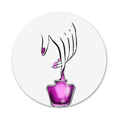 Prekrasan lak za nokte Emajl Boja Značka Broš Igla Dodaci za odjeću Ruksak Dekoracija poklon