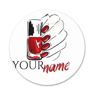 Prekrasan lak za nokte Emajl Boja Značka Broš Igla Dodaci za odjeću Ruksak Dekoracija poklon