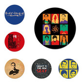 The Big Bang Theory crna značka broš igla dodaci za odjeću ruksak ukras dar 58 mm