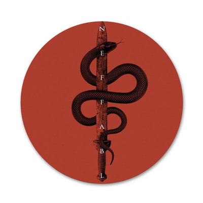 58 mm „Good Omen“ ženklelis Sagės smeigtukai Priedai drabužiams Kuprinės papuošimo dovana