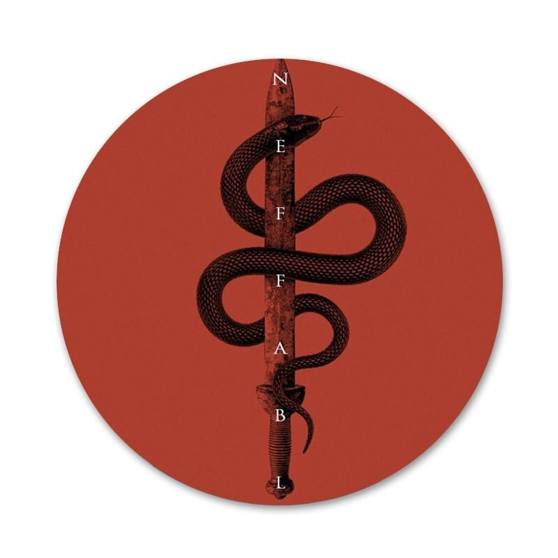 58 mm „Good Omen“ ženklelis Sagės smeigtukai Priedai drabužiams Kuprinės papuošimo dovana