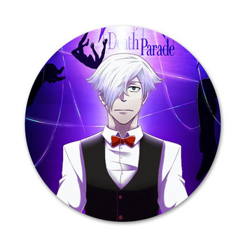 Death Parade Аниме Значка Брошка Игла Аксесоари за дрехи Декорация на раница Подарък