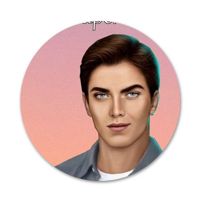 Romance Club Alexander Nielsen Badge Καρφίτσα Αξεσουάρ καρφίτσας για ρούχα Δώρο διακόσμησης σακιδίου πλάτης