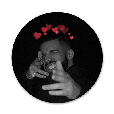 Rapper Drake Ikone Igle Dekoracija znački Broševi Metalne značke za ukrašavanje ruksaka