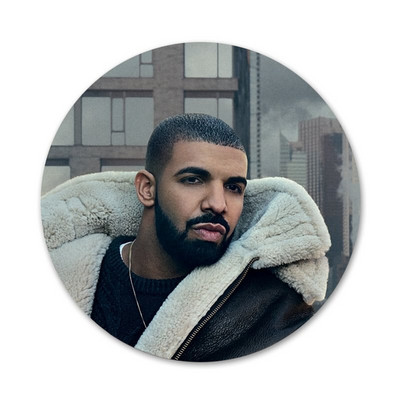 Rapper Drake Ikone Igle Dekoracija znački Broševi Metalne značke za ukrašavanje ruksaka