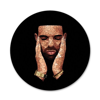 Rapper Drake Ikone Igle Dekoracija znački Broševi Metalne značke za ukrašavanje ruksaka
