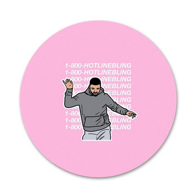 Rapper Drake Ikone Igle Dekoracija znački Broševi Metalne značke za ukrašavanje ruksaka