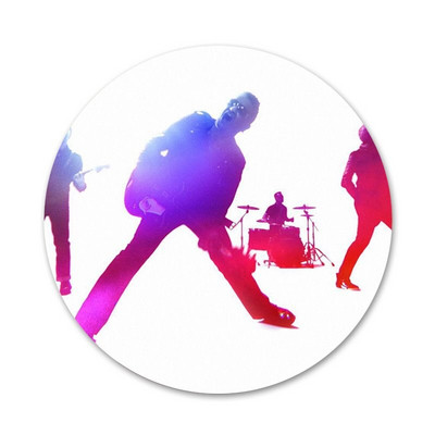 U2 Bono The Edge Icons Ace Badge Decorare Broșe Insigne metalice pentru haine Rucsac Decor 58mm