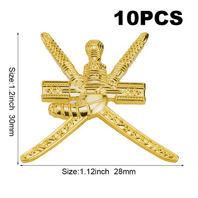 Καρφίτσες με σημαία Ομάν Σήμα καρφίτσα καρφίτσα καρφίτσες σήματα 10 τεμ.