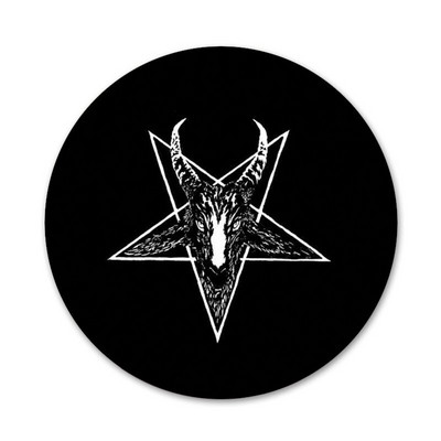 Demonic Satanic Badge Pross Pin Aksessuaarid riietele Seljakoti kaunistus kingitus