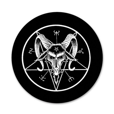 Demonic Satanic Badge Pross Pin Aksessuaarid riietele Seljakoti kaunistus kingitus