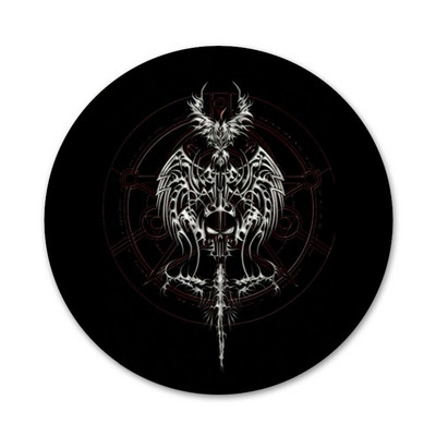 Demonic Satanic Badge Pross Pin Aksessuaarid riietele Seljakoti kaunistus kingitus