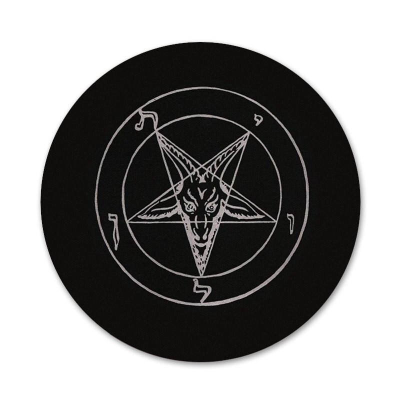 Demonic Satanic Badge Pross Pin Aksessuaarid riietele Seljakoti kaunistus kingitus
