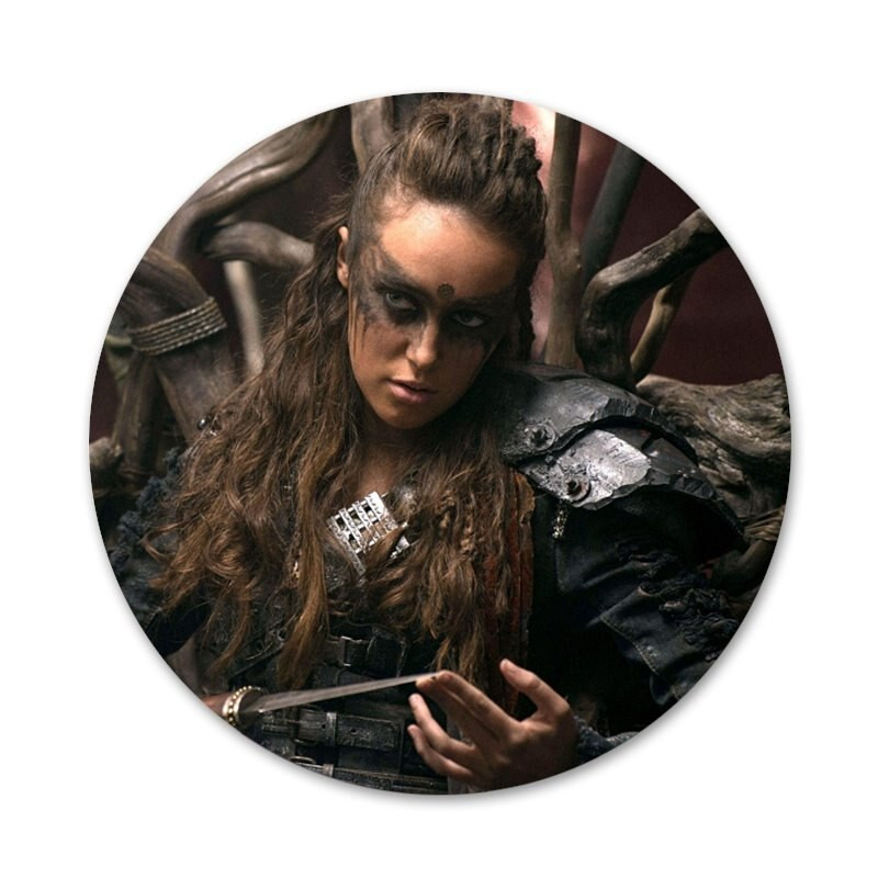 58 mm Heda Lexa 100 telesaate märk, pross, nööpnõel Aksessuaarid riiete jaoks Seljakoti kaunistus kingitus