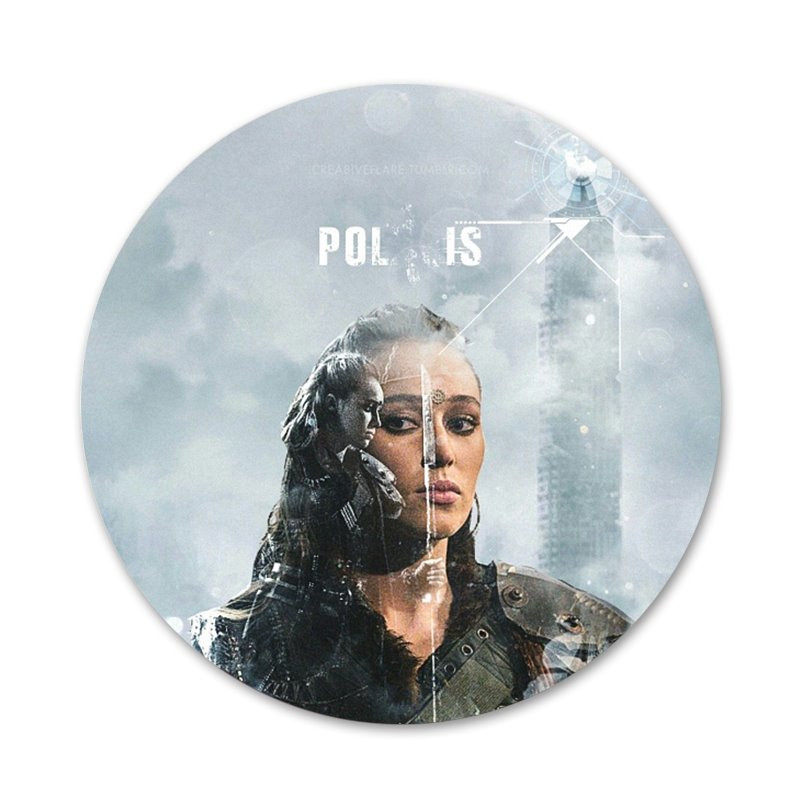 58 mm Heda Lexa 100 telesaate märk, pross, nööpnõel Aksessuaarid riiete jaoks Seljakoti kaunistus kingitus