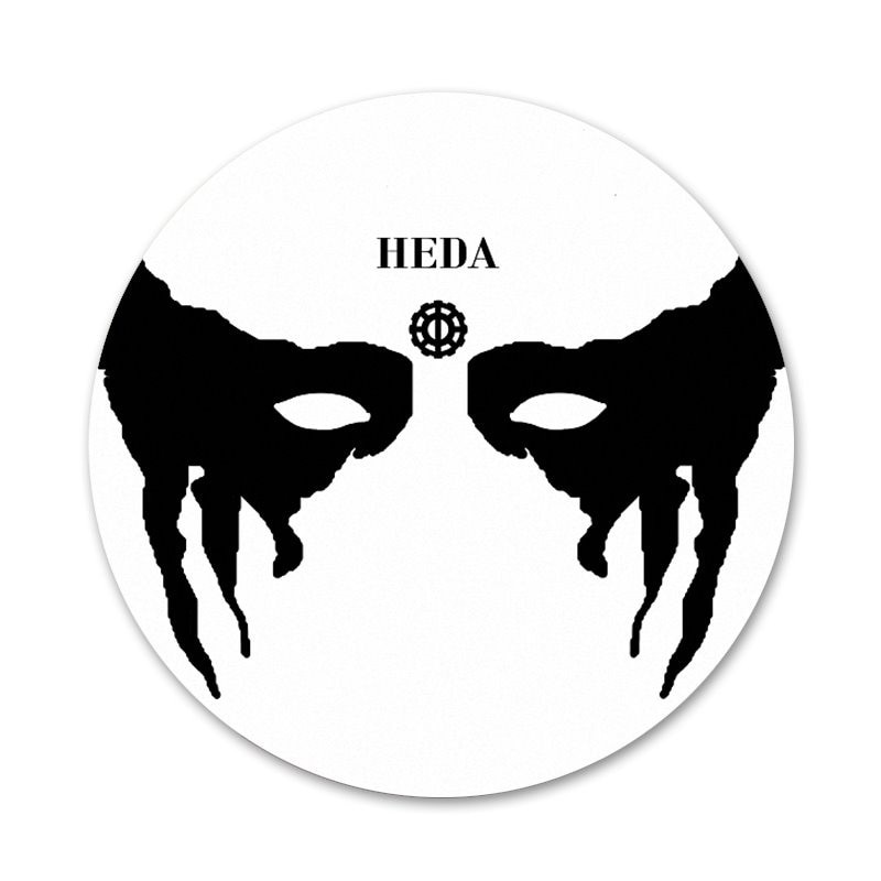 58 mm Heda Lexa 100 telesaate märk, pross, nööpnõel Aksessuaarid riiete jaoks Seljakoti kaunistus kingitus