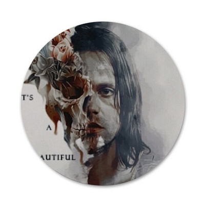 58 mm Bucky Barnes Ikone Igle Dekoracija znački Broševi Metalne značke za ukrašavanje ruksaka