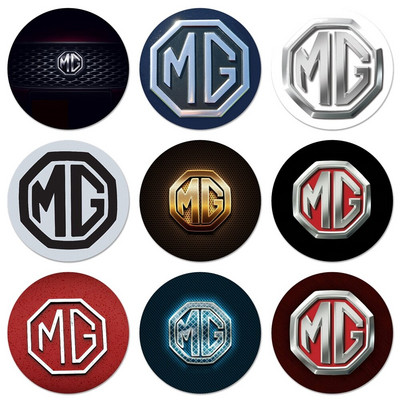 MG logo Εικονίδια Καρφίτσες Σήμα Διακόσμηση Καρφίτσες Μεταλλικά Σήματα για Ρούχα Διακόσμηση σακιδίου πλάτης 58mm