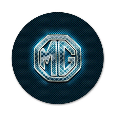 Logo MG Pictograme Ace Insigna Decoratie Brose Insigne metalice Pentru Imbracaminte Rucsac Decor 58mm