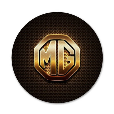 Logo MG Pictograme Ace Insigna Decoratie Brose Insigne metalice Pentru Imbracaminte Rucsac Decor 58mm