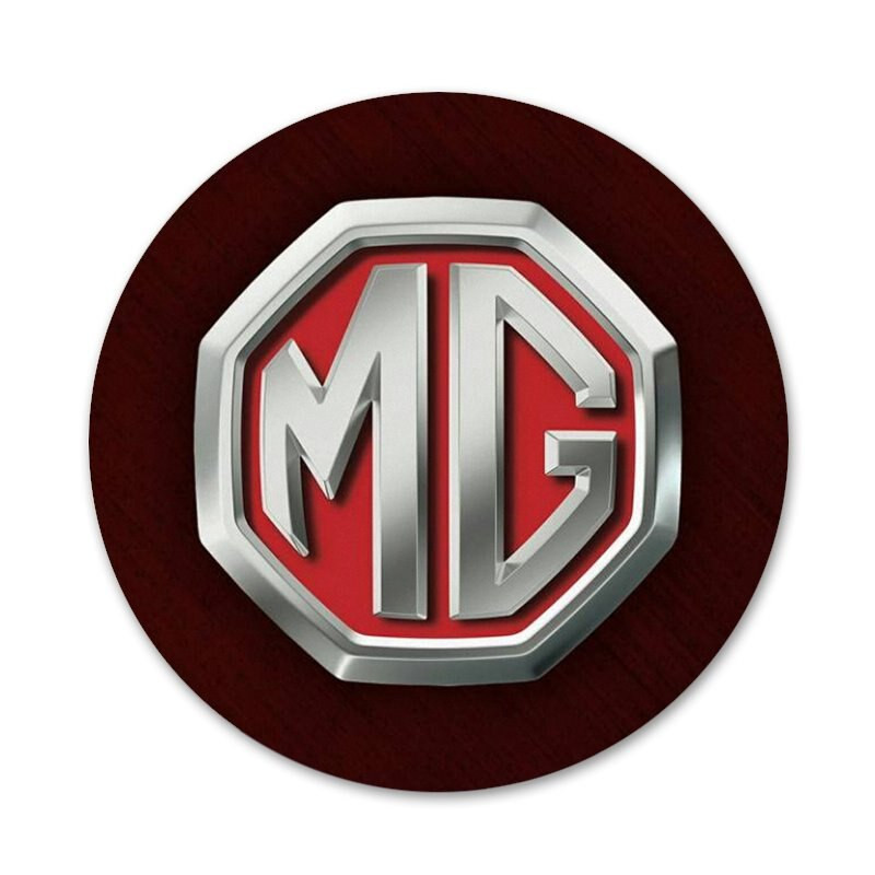 Logo MG Pictograme Ace Insigna Decoratie Brose Insigne metalice Pentru Imbracaminte Rucsac Decor 58mm