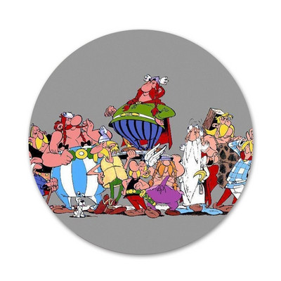 58 mm multikas asterix ja obelix ikoonid nööpnõelad märgi kaunistus prossid metallist märgid riiete jaoks seljakoti kaunistus