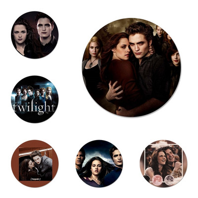 The Twilight Saga Badge Brooch Pin Accessories For Clothes Backpack Decoration gift