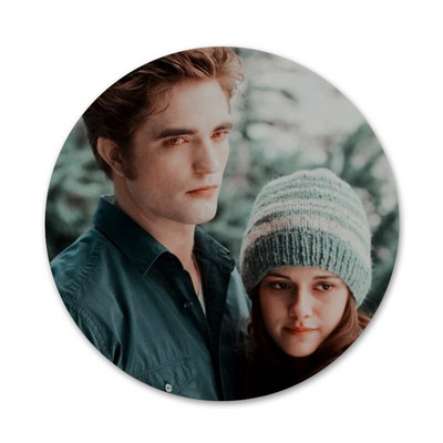 „Twilight Saga“ ženklelio sagės segtukas Priedai drabužiams Kuprinės dekoravimo dovana