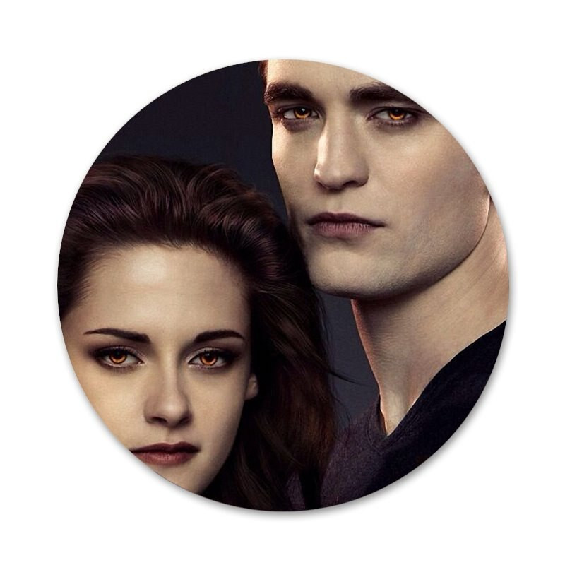 „Twilight Saga“ ženklelio sagės segtukas Priedai drabužiams Kuprinės dekoravimo dovana