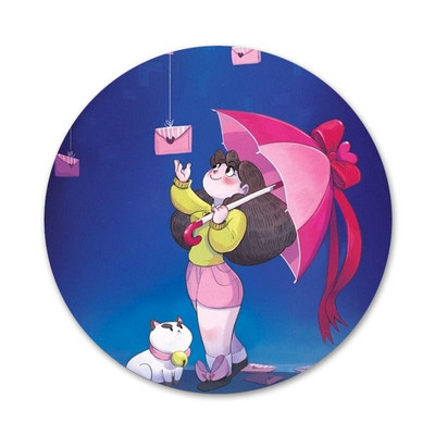 Pčelica i mačak broš značka igla dodaci za odjeću ruksak ukras dar